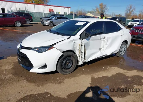 2017 Toyota Corolla Le from USA, damaged, VIN 2T1BURHE9HC963059